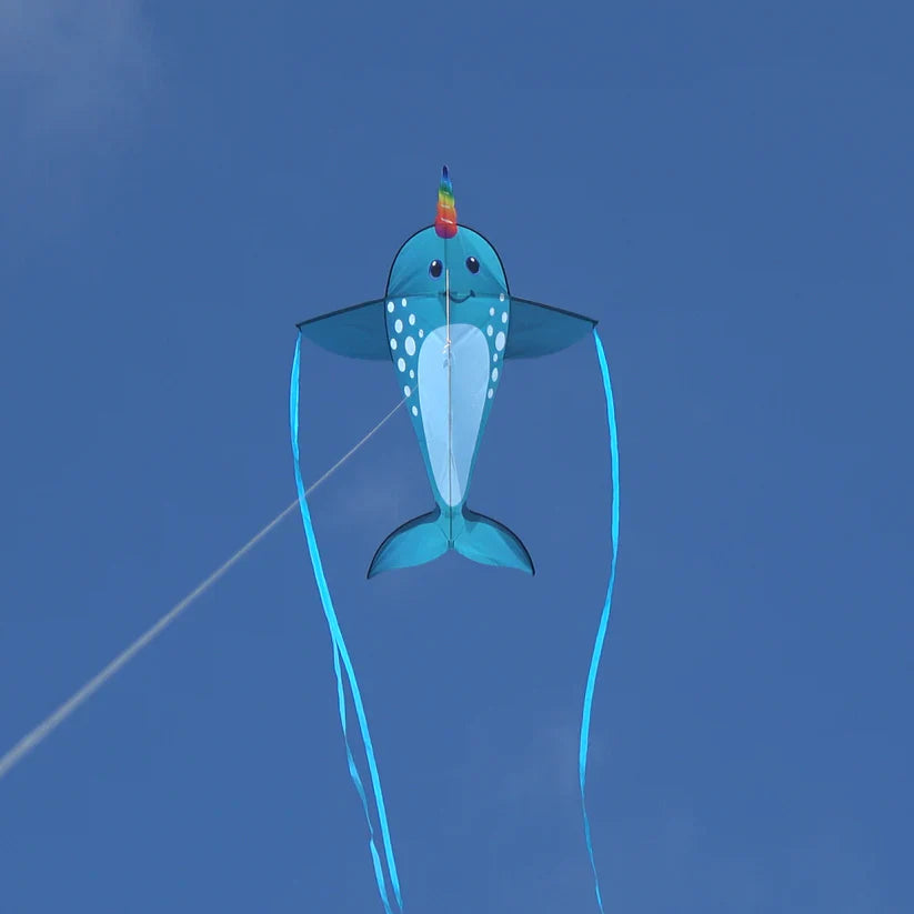 57 Inch Tall Nylon Narwhal Kite