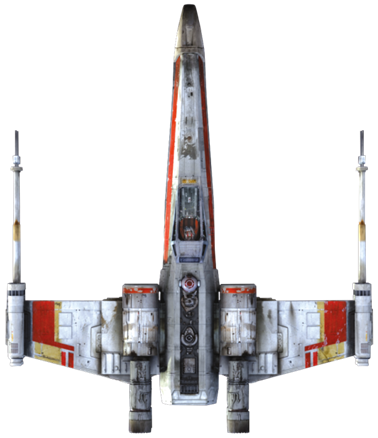 52 Inch Tall X-Wing Nylon Star Wars Kite