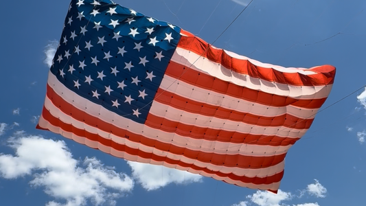 History of the Great American Kite, "Old Glory"